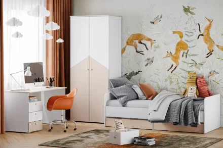 Кровать Банни, бисквит 