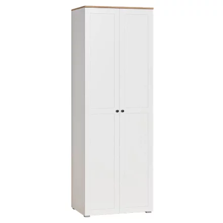 Шкаф Остин 13.224 белый шагрень 