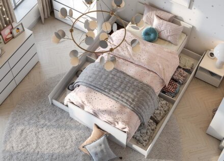 Кровать односпальная 0,9 м Токио 