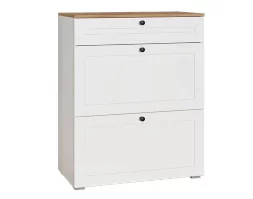 Тумба для обуви Остин 16.121 белый шагрень