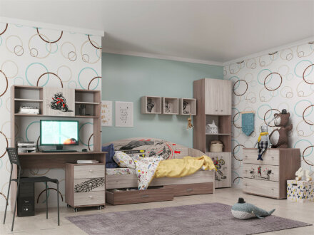 Шкаф 400 1Д Форсаж 