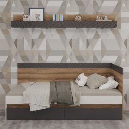 Кровать 0,9 Гринвич (м1) 