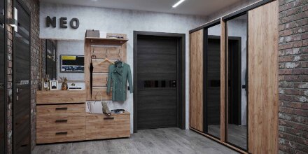 Вешалка Neo (Нео), Чёрный 