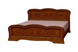 Кровать из массива Карина-8 орех 