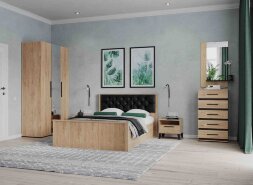 Кровать Модена МКР-2, гикори