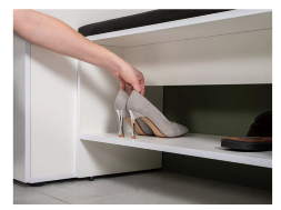 Тумба для обуви Эйр, Белый