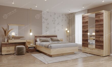 Кровать Соната, Сонома/Сакраменто 