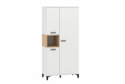 Шкаф комбинированный Bergen НМ 013.07, белый