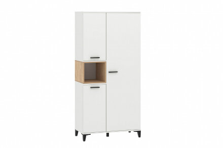 Шкаф комбинированный Bergen НМ 013.07, белый 