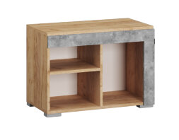 Тумба Галант, крафт золотой + ателье 