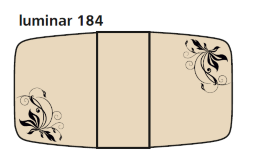 Стол обеденный Прага-2 раздвижной опоры массив МТ1