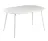 Стол круглый раздвижной Сканди 940 опоры белые 