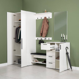 Модульная прихожая Эйр, Белый