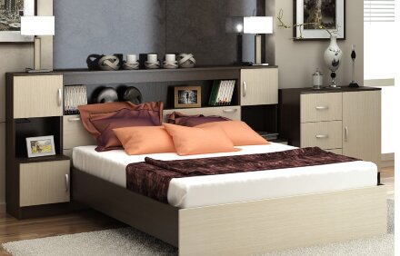 Модульная спальня Бася 3 