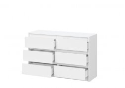Комод Айден КМ06-1200, белый