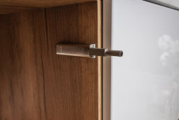 Прихожая Бостон ЛДСП, дуб крафт/серый шифер