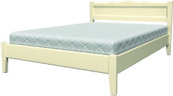 Кровать из массива Карина-7, слоновая кость