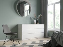 Комод Т-6 Stern (Штерн), белый