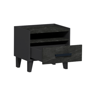 Тумба прикроватная Айрис, Антрацит 