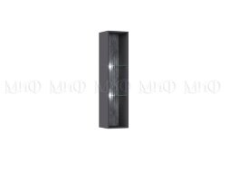 Шкаф навесной открытый Оливия, мрамор глянец