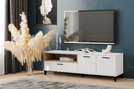 Тумба ТВА Bergen НМ 013.44, белый 