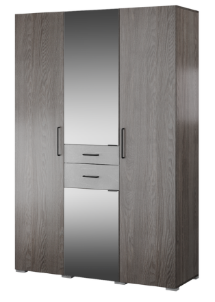 Шкаф трехстворчатый Теана, анкор темный 