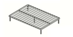 Кровать Модена МКР-1, анкор