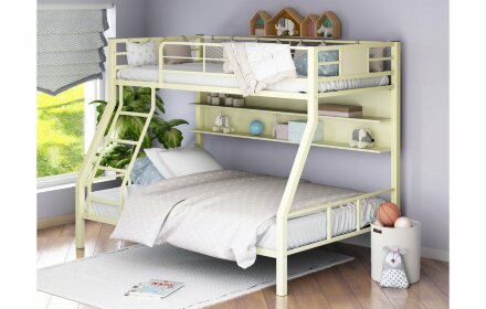 Кровать двухъярусная Гранада-1П с полкой 