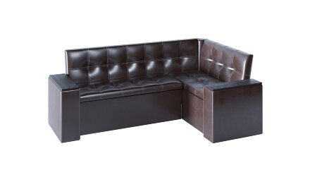 Кухонный уголок со спальным местом Остин, исп.2, коричневый 