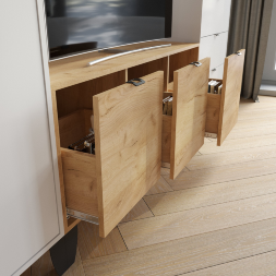 Тумба для ТВ Гира ГТ-1, Графит серый