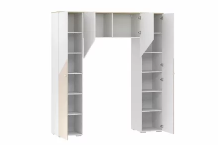 Шкаф комбинированный Банни, бисквит 