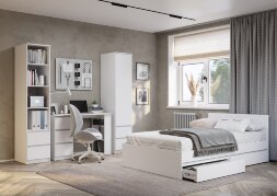 Пенал открытый Симпл, Белый