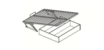 Кровать Модена МКР-2, анкор 