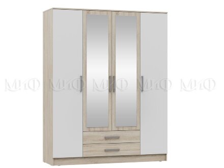 Шкаф для одежды 4 двери Мартина 