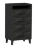 Комод 4 ящика Айрис, Антрацит 
