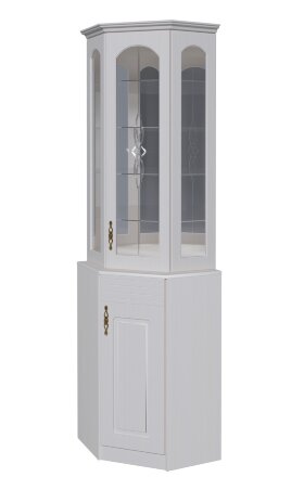 Витрина угловая с зеркалами Венеция В-2 