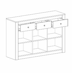 Спальня модульная Даллас 2