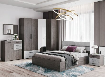 Тумба прикроватная Теана, анкор темный 