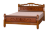 Кровать из массива Карина-5, орех 