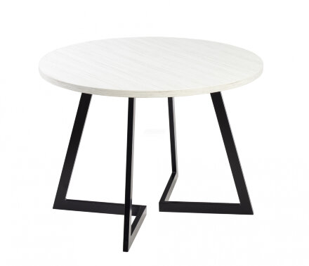 Стол круглый Гермес 940 опора черная 