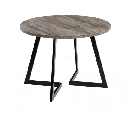 Стол круглый Гермес 940 опора черная 