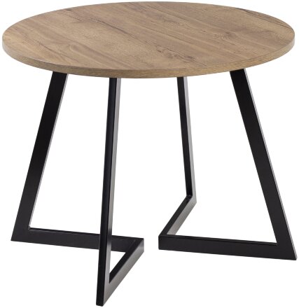 Стол круглый Гермес 940 опора черная 