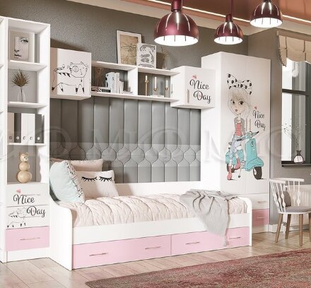  Шкаф комбинированный Вега FASHION 1 ЛДСП  