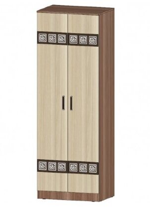 Шкаф 2-х створчатый Коста-Рика, ясень шимо 