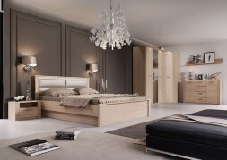 Шкаф трехдверный Элана, сонома (спальня)