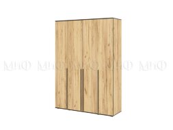 Шкаф четырехдверный с антресолью Норд, Дуб крафт 
