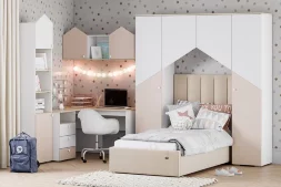 Модульная детская Банни, бисквит