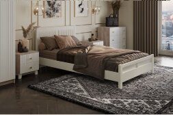 Кровать из массива Фрида, жемчуг