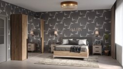 Кровать двуспальная Кара