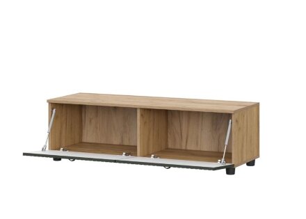Тумба ТВ со створками Милан, Олива софт 